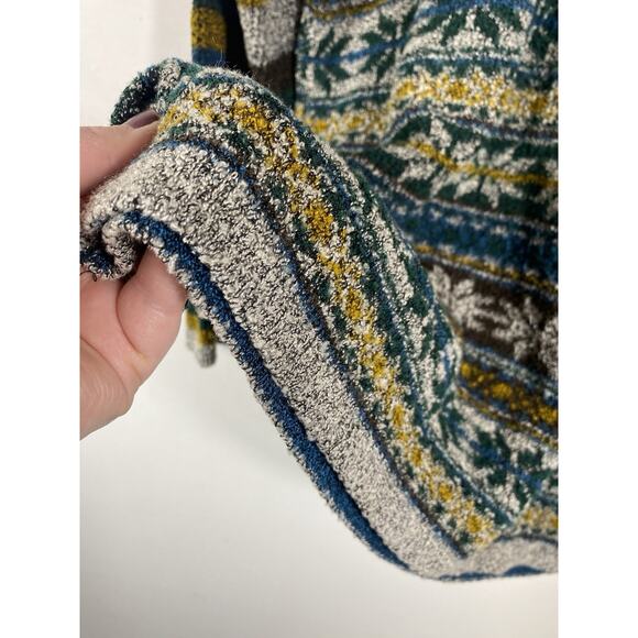 The Avenue Sweater Size 1X Womens Nordic Fair Isle Tunic Womens Cabincore Ski - Picture 8 of 16